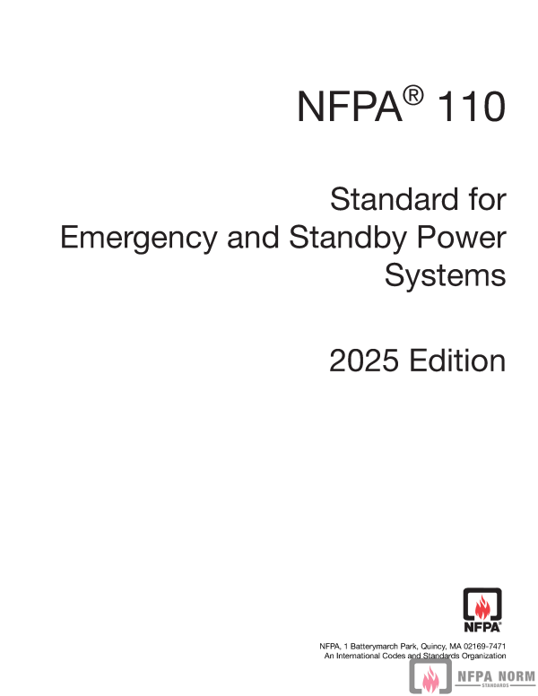 NFPA 110 PDF